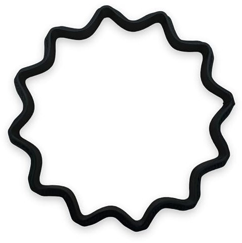 Ausstechform Sonne mit leicht zu schiebendem Design