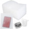 50 Stück transparente Luftpolstertaschen, 20,3 x 25,4 cm, doppelwandige Luftpolstertaschen, Verpackungszubehör für Lagerung, Versand, Umzug, Transport und Verpackung