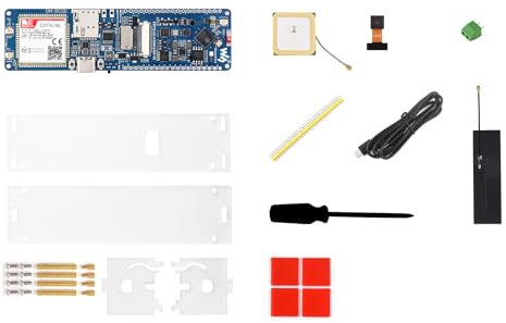 Waveshare ESP32-S3 SIM7670G 4G Development Board, LTE Cat-1 / WiFi/Bluetooth/GNSS Positioning Support, Global Coverage Multi Band, Suitable for 4G Portable WiFi, Onboard Camera/Antenna