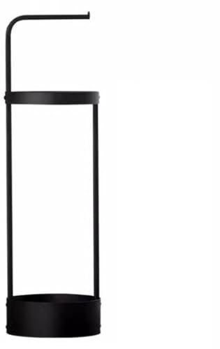 F Fityle Porte-parapluie, support pour couloir, entrée, pour cannes, noir