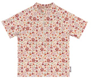 Sterntaler Mädchen Badeshirt Kurzarm Blumen Schwimmshirt-Set