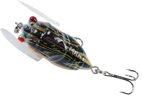 Angelköder, Whopper Angelköder für Süßwasser oder Salzwasser, schwimmende Köder für Bass Wels Hecht, Wobble Oberfläche Bass Köder Teasers Geschenke für Männer