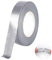IMPPTE Panzertape Silber 50m×25mm Gewebeklebeband Panzerklebeband Duct Tape Panzerband Extra Stark Wasserfest Gewebeband Silber Handreißbar für Markieren Abdichten Bündeln