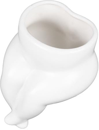 Vase in Körperform mit großen Beinen, Keramikvase für moderne Heimdekoration, Wohnzimmer, Büro, Esstisch, Party