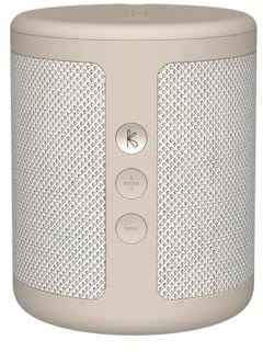 KREAFUNK Dabbie DAB+, FM & Bluetooth Lautsprecher, Ivory Sand