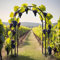 Arche De Jardin en Acier, Arceau À Rosiers Tuteur pour Plantes Grimpantes, Vigne De Glycine, 140 200 240 280cm Robuste Pergola en Métal pour Pelouse, Décoration De Fête De Mariage(Black,W0.8 x H2.0m)