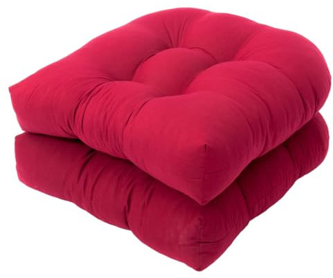 HAMPPLIES U-förmige Kissen Polyester, Rot, Ergonomisch, Sitzpolster