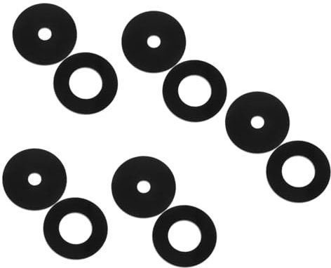 VILLCASE 5sets Router Table Insert Ring Router Base Plate Woodworking Accessories Tool Miter Gauge 2pcs*5