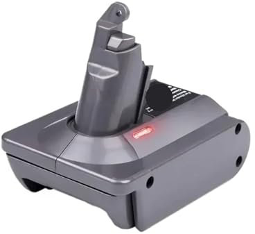 18V Battery Adapter Converter,Compatible for Milwaukee, Compatible for Dyson,V6 V7 V8 Battery Vacuum Cleaner Tool(V6)