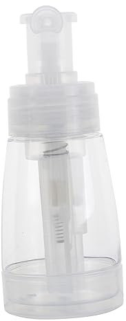 CLISPEED Plastic Talcum Powder Spray Bottle Reusable Travel Dispensing Bottle Portable for Dry Shampoo and Body Powder Random Color