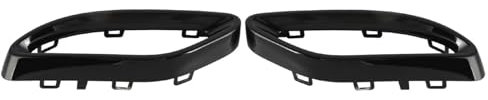 Rear Tip Tail Throat For C-Class W205 For AMG For Line Pre-Facelift 2015-2022 A Pair Exhaust Tip Cover Trims With UV Protective Layer Car Exhaust Tail Pipe Muffler