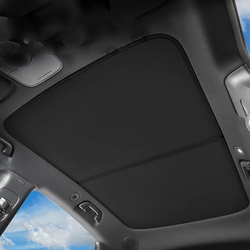 ZBYFCLK Parasol para Techo Solar de Coche para Smart #3 Smart 3 2023-2025,Malla Plegable,Transpirable, te Mantiene Fresco,protección Solar UV,Bla-CK