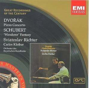 DVORÁK : Piano Concerto & SCHUBERT:Wanderer Fantasia - Great Recordings of the Century