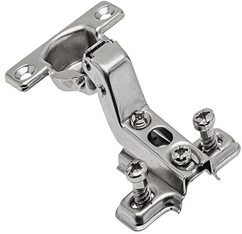 4 X Mprofi MT® Mini Bisagras para Muebles-Bisagra para Armarios-Bisagras para Armarios de Cocina-Bisagras de Puerta-Bisagras para Puertas de Armario-Bisagras de Cazoleta-Tope Interior Ø26mm