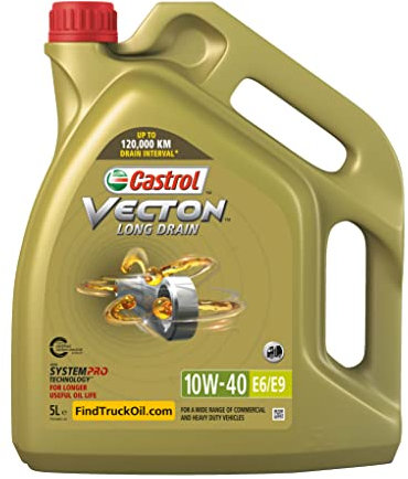 Castrol VECTON LONG DRAIN 10W-40 E6/E9, 5 Liter