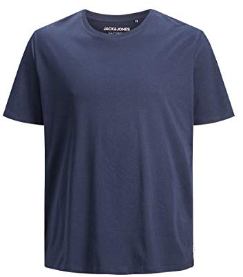 Jack & Jones NOS Men's Jjeorganic Basic Tee Ss O-neck Noos Ps T-Shirt, Blue (Navy Blazer Navy Blazer), XXXX-Large