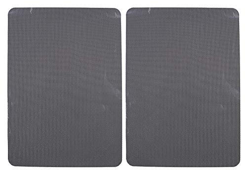 2 Stück Auto Sonnenschirm Universal Autofenster Sonnenschirme Baby Auto Seitenfenster Sonnenschirme Elektrostatischer Aufkleber Sonnenschutzfolie Selbstklebend Sonnenschutz Auto 72x51cm,Schwarz