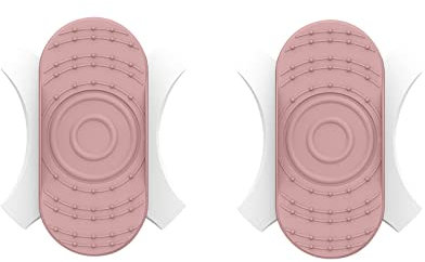 1 Pair Waist Twisters for Home Gym, Workout Twist Boards for Exercise Twister, Separate Turntable Waist Twisting Machine, Twister Exercise Board, Twisting Waist Exercise Equipment (Hot Pink)
