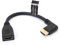 8K HDMI Extension Cable, Short HDMI 2.1 Male to Female 90 Degree Angle Cable High-Speed 48Gbps Extender Adapter Support 8K@60Hz, 4K@120Hz, Dynamic HDR, eARC, VRR, 3D for TV/PC/PS5/Set-top Box (Right)