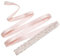 Jeesblsy Kristall Strass Gürtel Hochzeit Satin Schärpe Brautgürtel für Party Brautjungfernkleider Ballkleid Abendkleider Taillengürtel Zubehör,Rosa