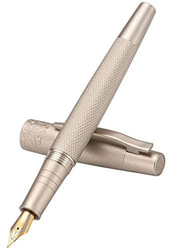 Hongdian 6013 Füllfederhalter, feine Spitze, mit Metallbox