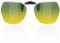 UpaClaire Tag & Nacht Nacht-Fahrbrillen und Sonnenbrille Clip-On, polarisiert Anti-Glanz-Reduktion High-Definition-Vision