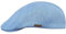 Sterkowski Rusty Cap | 100% Leinen Entenschnabelmütze für Damen und Herren | Leichte atmungsaktive 6-Panel-Kappe ohne Futter, Hell, blau, 59 EU