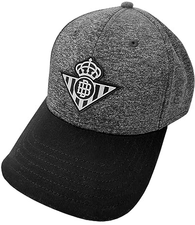 Real Betis | Gorra Premium Gris Adulto. Producto Oficial