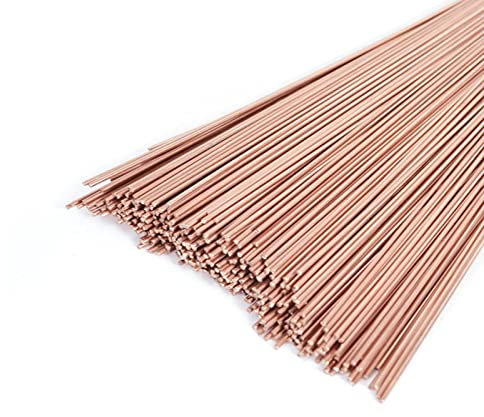 SBTRKT 20 pièces 500mm Baguette de soudage en Laiton électrode de cuivre Fil de soudage Baguette de Soudure Pas Besoin de Baguettes de soudage en Poudre de Soudure. (Color : 1.5MM)