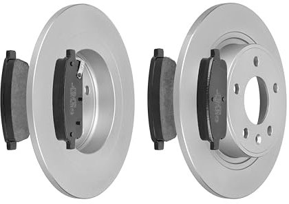 F.BECKER_LINE BREMSSCHEIBEN Ø292MM + BREMSBELÄGE HINTEN FÜR OPEL ASTRA J