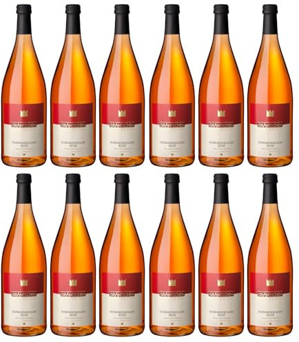 Genossenschaftskellerei Heilbronn Schwarzriesling Rosé DQ feinfruchtig Roséwein Deutschland inkl. FeinWert E-Book (12 x 1,0l)