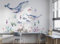 Osomhome |Wandtattoo Kinderzimmer Wandsticker | Wanddeko Babyzimmer | Schlafzimmer Junge Mädchen Selbstklebend (Ozean, XL)