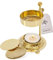 Räucherstövchen mit Sieb - Gold Weihrauchbrenner für Harze/Kräuter, Robustes Räuchergefäß | Weihrauchbrenner, Räucherstövchen Sieb, Incense Burner, Räuchern Zubehör