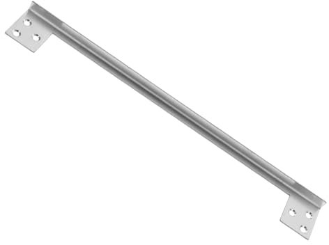 HOMSFOU Türriegelverstärkung Aus Edelstahl Sicherheitsschloss Für Nach Außen Öffnende Türen Türhaken Schlossriegel Türstopper Schlossfalle Schlösser Knöpfe Schutz Satin Nickel