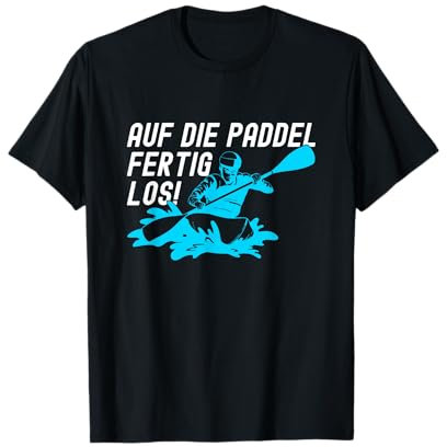 Kajak Gadget Paddeln Kanadier Boot Zubehör Kanu Fahren T-Shirt