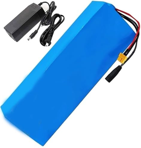 60V 12Ah Elektrischer Fahrradakku Ebike-Akku 16S4P Hochleistungsakku Mit BMS + Ladegerät Mit Ladegerät Für 200W 350W 500W 700W Scooter Elektrofahrräder Motor 60V 12Ah,XT60