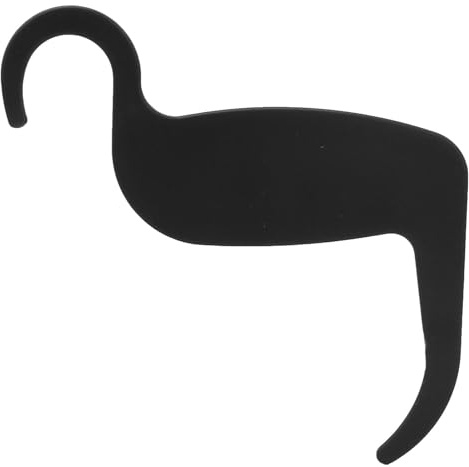 ZUUOZBYY Gesichts-Make-up-Schablonen, Nase, Augenbrauen, Wangenknochen, Konturschablonen für Verschiedene Gesichtsformen (Schwarz)