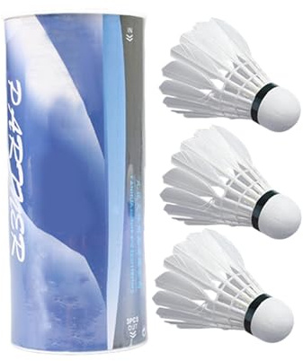 Jvjggag Badminton - Shuttlecock for Indoor | Professional White Ball with