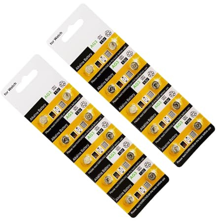 Batterie a bottone AG3 LR41 736 da 1,5 V, per orologi, calcolatrici, giocattoli, 10 pezzi/20 pezzi