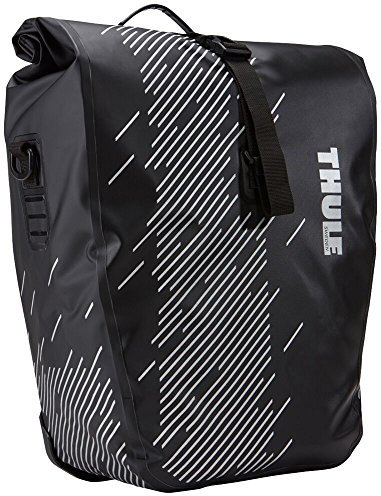 Thule 100072 Sacoches pour Porte-Bagages Mixte, Monument/Noir, 47 x 42 x 10 cm