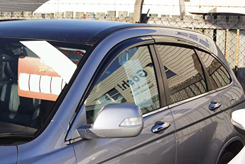 AUTO CLOVER Windabweiser Set für Honda CRV 2007-2012 (6 Stück)