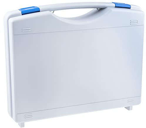 RS PRO Polypropylen Transportkoffer Grau, Außenmaße 340 x 275 x 83mm / Innen 77 x 326 x 222mm
