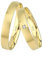 GIORO Sorrent Eheringe Trauringe Hochzeitsringe massiv Gold *handgefasster Brillant* Paarpreis Echtes Gold (8 Karat (333) Gelbgold)