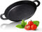 CUILINA Paella pan 40 cm– Rivestimento antiaderente tedesco GREBLON Rivestimento in marmo - per induzione e tutte le fonti di calore - Con manici in silicone staccabili.