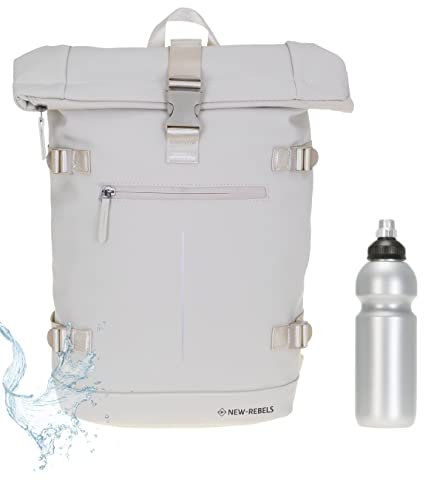 New Rebels Rucksack Roll Top (Cream White 06)