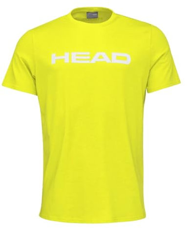 HEAD CLUB BASIC T-Shirt Herren, gelb, XXL