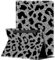 Custodia per Samsung Galaxy Tab S8 Plus 2022/Tab S7 FE 5G 2021/Tab S7 Plus 2020 Tablet da 12,4, staffa multi-angolo con custodia protettiva automatica Sleep/Wake - Motivo leopardato