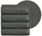 BEAUTEX Handtuch-Set Premium Frottier Sets Made in Europe, 100% Baumwolle 550g/m², Oeko-TEX Zertifiziert (Set: 4 Gästetücher - 30x50 cm in Dunkelgrau)
