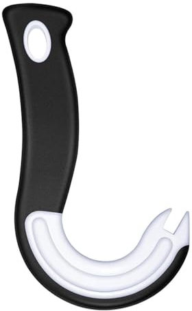 ZHjuju Dosenöffner Manuell,Dosenöffner Ring Pull GlasÖffner Ring Pull GlasÖffner J förmig Küchenhelfer Haken Dosenöffner für Verschlussringen Konservendosen mit Verschlussringen Schwarz