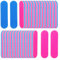 ASTER 100 Stücke Nagelfeilen, Doppelseitige Nagelfeilen für Nagel 180/240, Mini Nagelfeile, Profi Nagel Feilen, Maniküre Werkzeuge für Gelnägel Natürliche Nägel